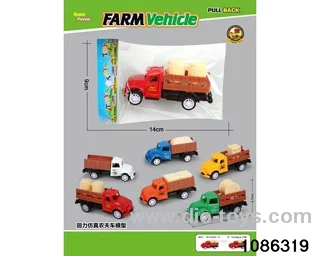 pull back car in opp bag