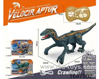 2.4G 8ch rc dinosaur included battery