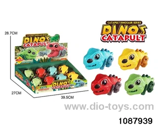 slingshot dinosaur in 8pcs display box