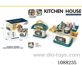 kitchen set with spray
