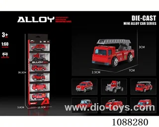 1:60 free wheel alloy car