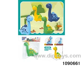 Cute Brachiosaurus in PP bag with header