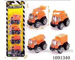 pull back Construction truck