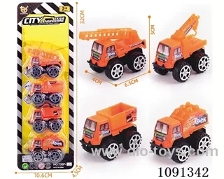 pull back Construction truck