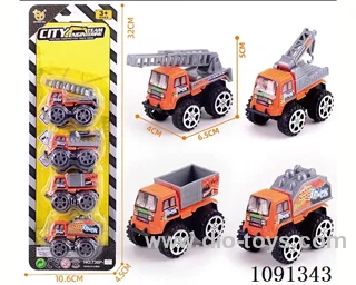 pull back Construction truck