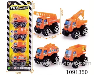 pull back Construction truck