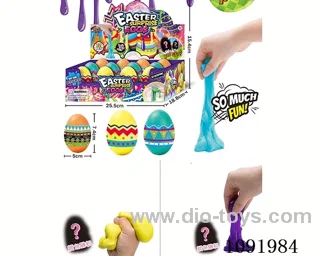Easter Mystery egg pack with 12 pieces of foam glue