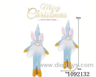 Easter dwarf doll with light hanging legs (pink, yellow, blue, green) pack 2*AG13