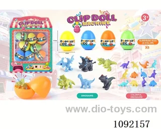 Dinosaur surprise eggs play house Easter eggs
