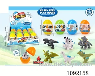 Dinosaur surprise eggs Easter eggs