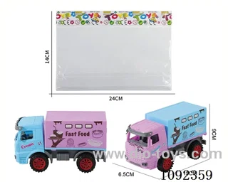 Sliding food container truck