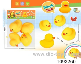Vinyl BB Whistle (4 ducks)