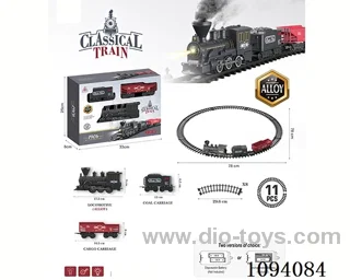 B/O alloy rail train W L/M/smoking
