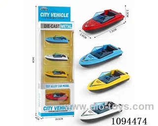 Speed alloy speedboat