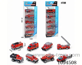 Alloy fire truck combination (sliding)