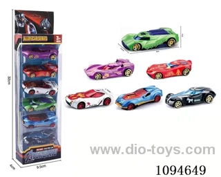 alloy car 6PCS
