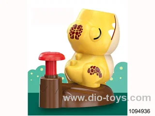 dinosaur flying dish launcher（yellow ）