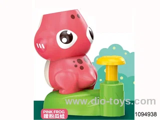 frog flying disc launcher （pink）