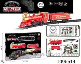 B/O Rail train W L/M included battery