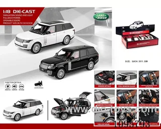 1：18 sliding alloy car