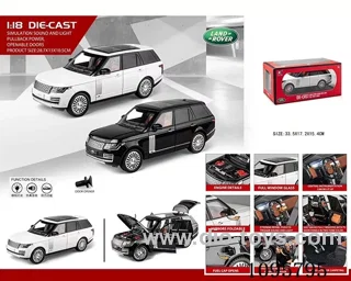 1：18 sliding alloy car