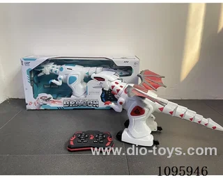 rc dinosaur with spray included battery