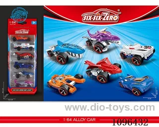 6PCS alloy car（6 models mixed）
