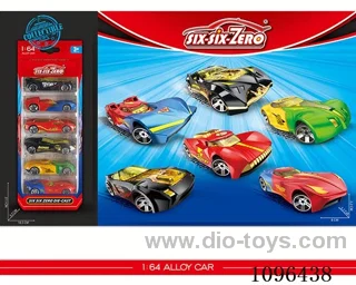 6PCS alloy car（6 models mixed）