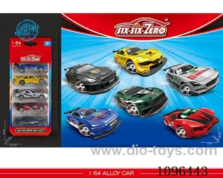 5PCS alloy car（6 models mixed）