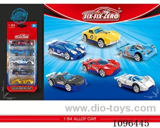 5PCS alloy car（6 models mixed）