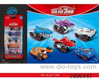 5PCS alloy car（6 models mixed）