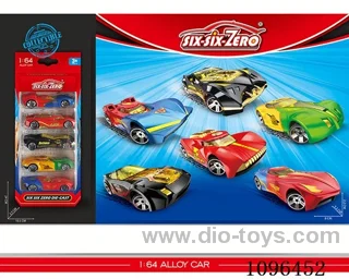 5PCS alloy car（6 models mixed）