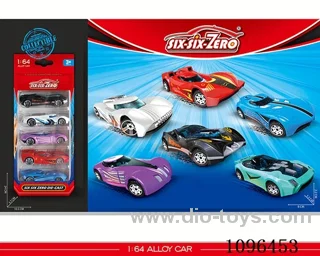 5PCS alloy car（6 models mixed）