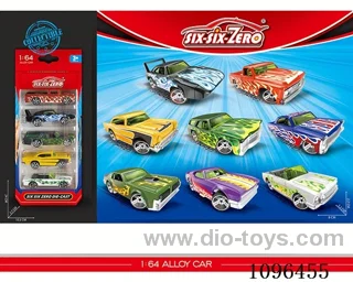 5PCS alloy car（8 models mixed）