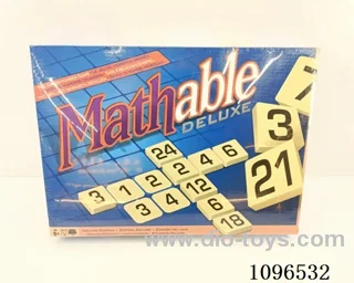 English Mathable Deluxe math puzzle