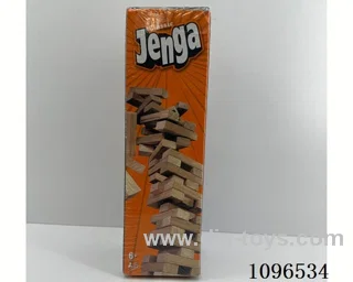 English/West/French/Russian JENGA game