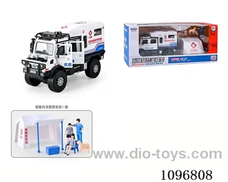 1:20 sliding alloy car with light/music