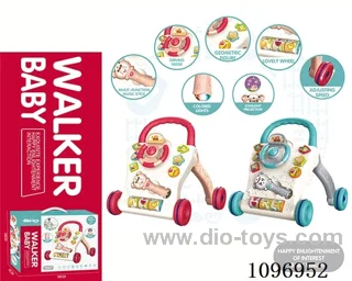 Steering wheel Baby Walker (Blue)