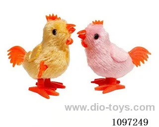Winding plush (jump) rooster