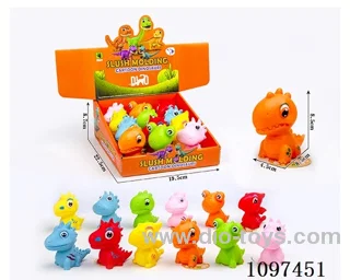 Vinyl Whistle Dinosaur (12PCS box price)