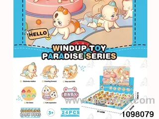 wind up toys in display box