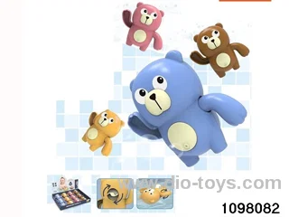 wind up bathing toys in display box
