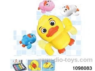 wind up bathing toys in display box