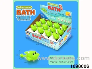 wind up swimming toys in display box