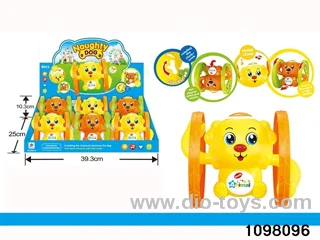 wind up toys with light and music in display box