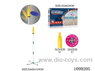 Coke bottle Toss Frisbee stand game set