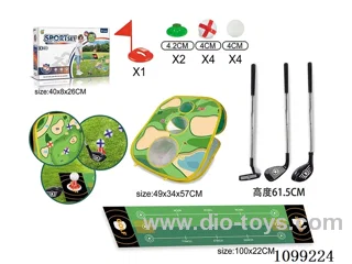 Golf stainless steel rod + tent + carpet set