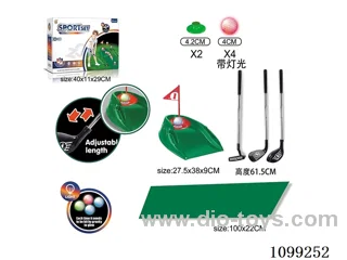 Light Golf stainless steel rod + feather drill set