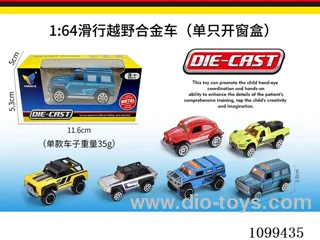 1:64 sliding alloy car