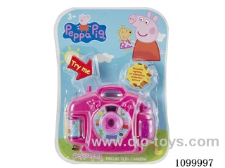 Projection camera with light